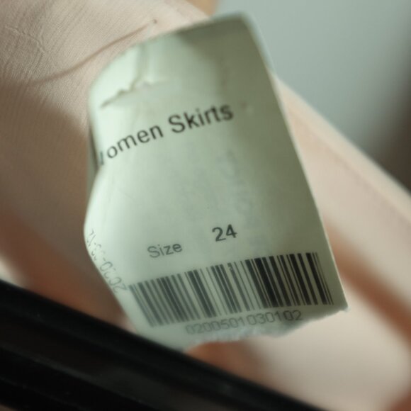 Pins & Needles blush pink maxi crepe skirt size 24 - Picture 8 of 11